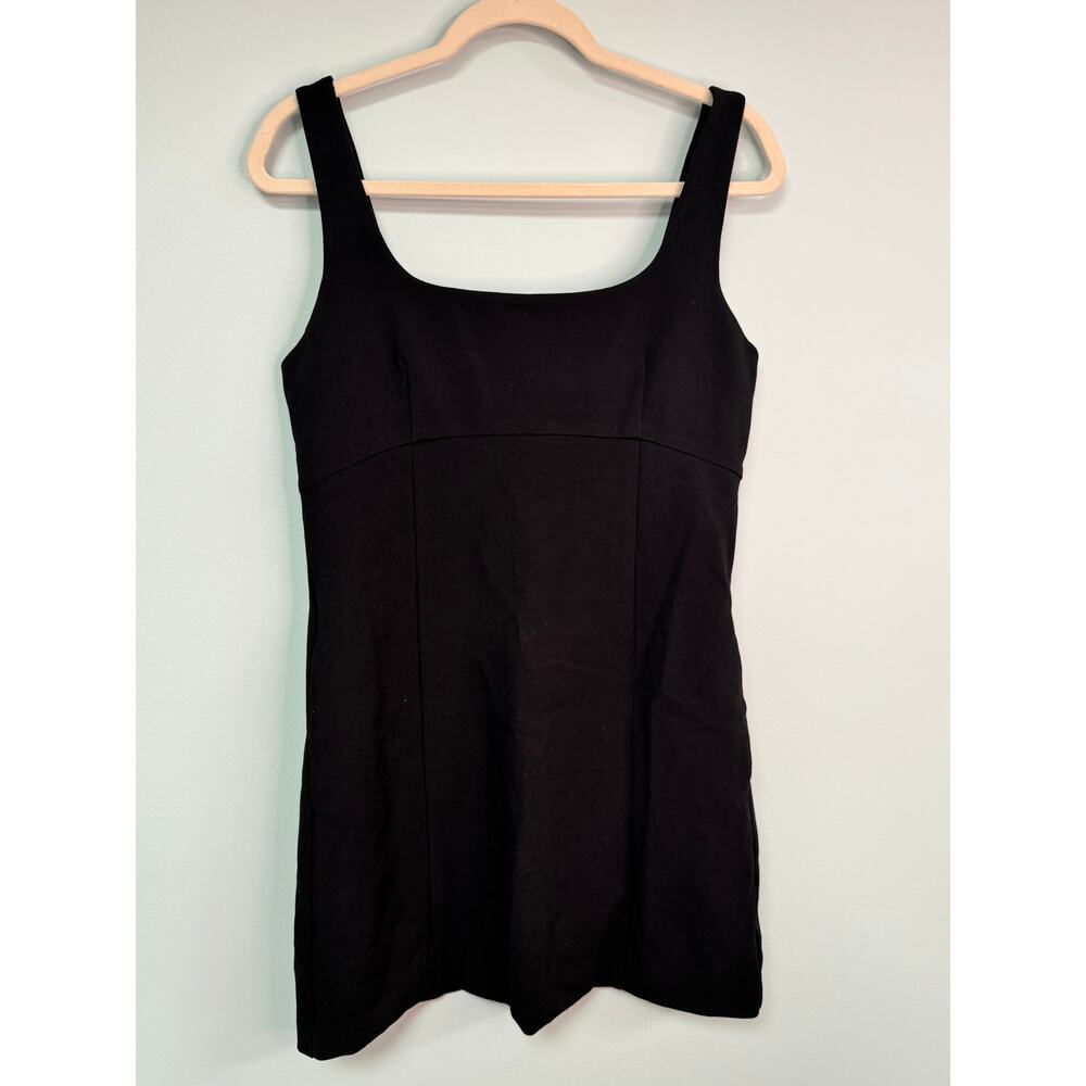 NWT! Wayf Square Neck Mini Dress - Small - Black